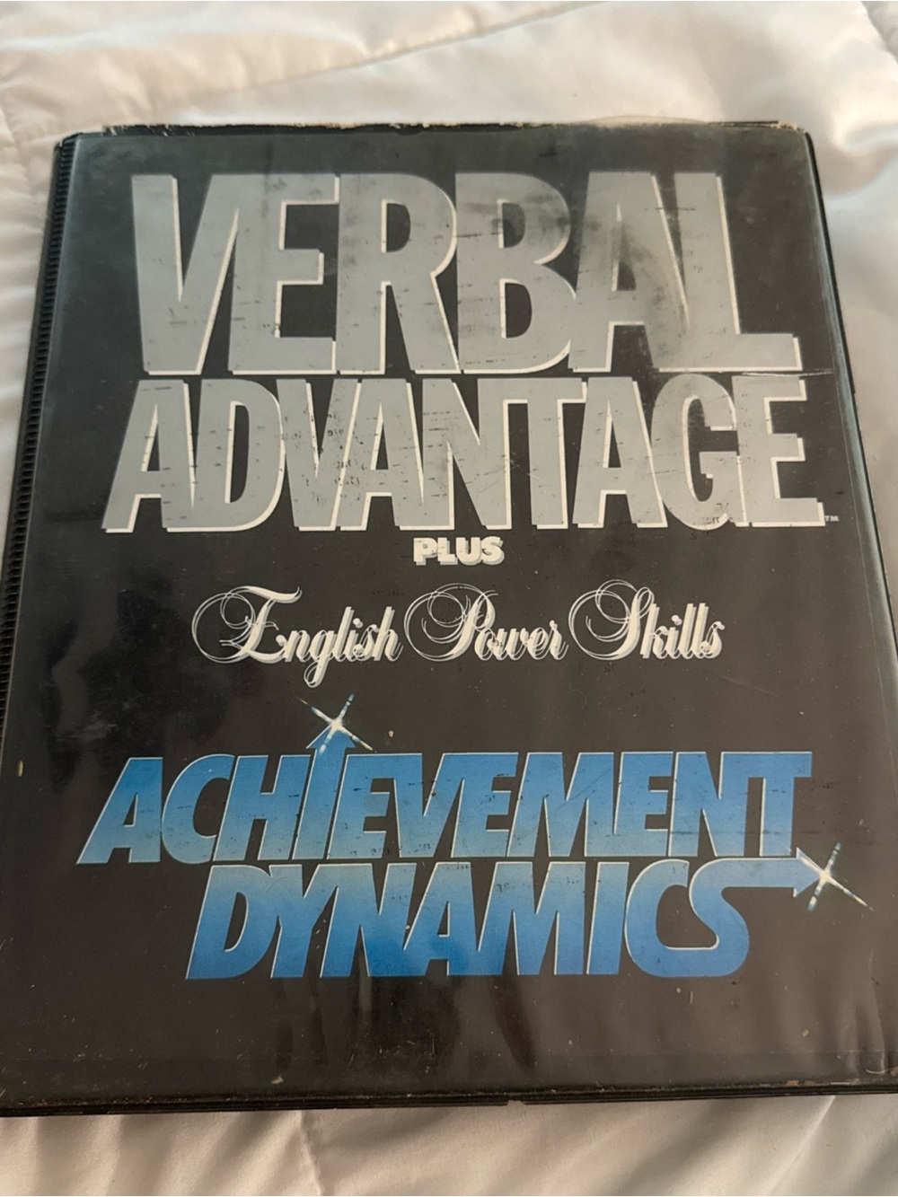Achievement Dynamics Verbal Advantage Plus English Power Skills Complete 12 Tape